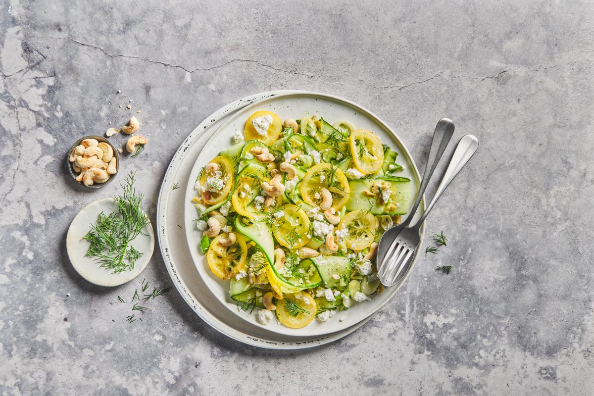 Cucumber and lemon salad - Recipes | fooby.ch