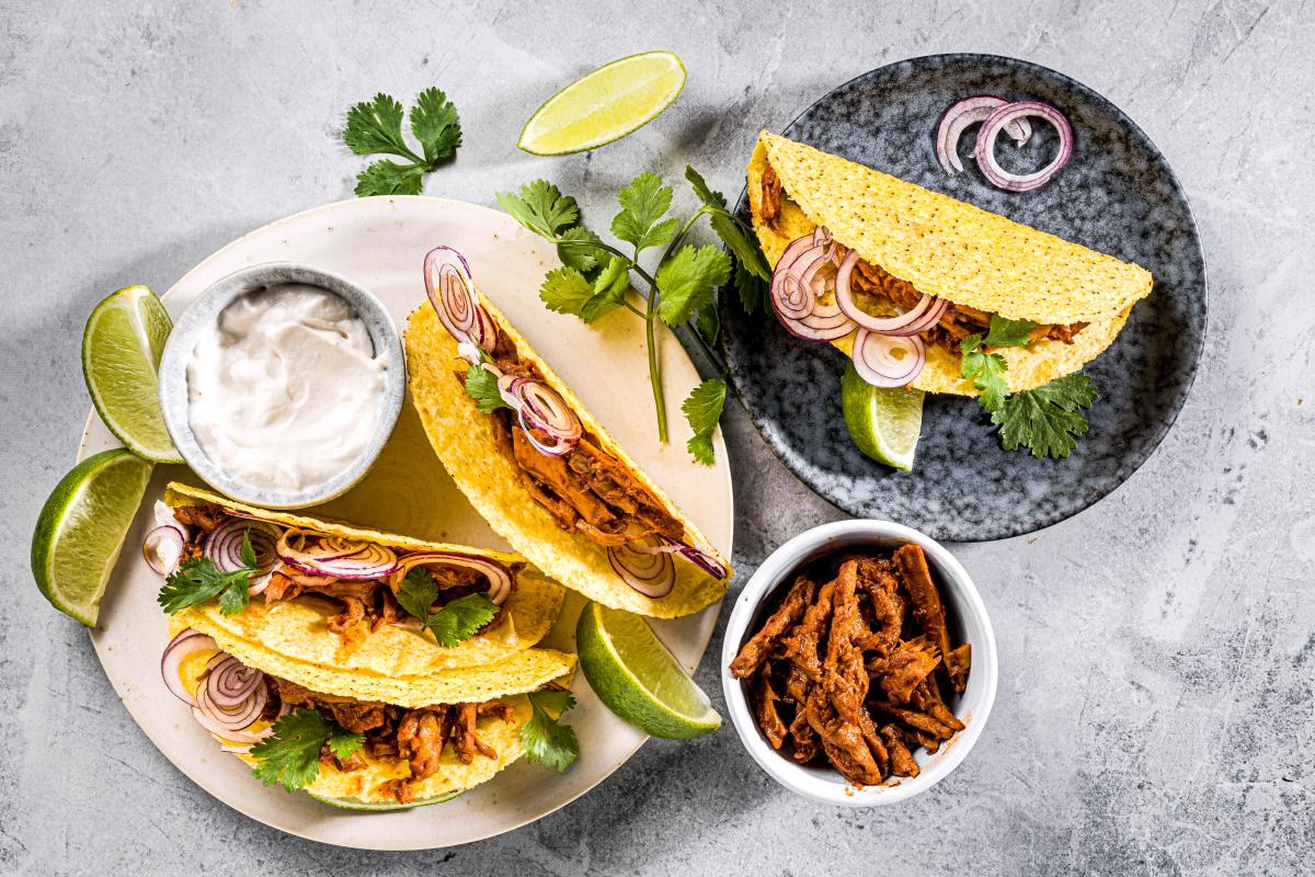 Vegan BBQ tacos - Recipes | fooby.ch