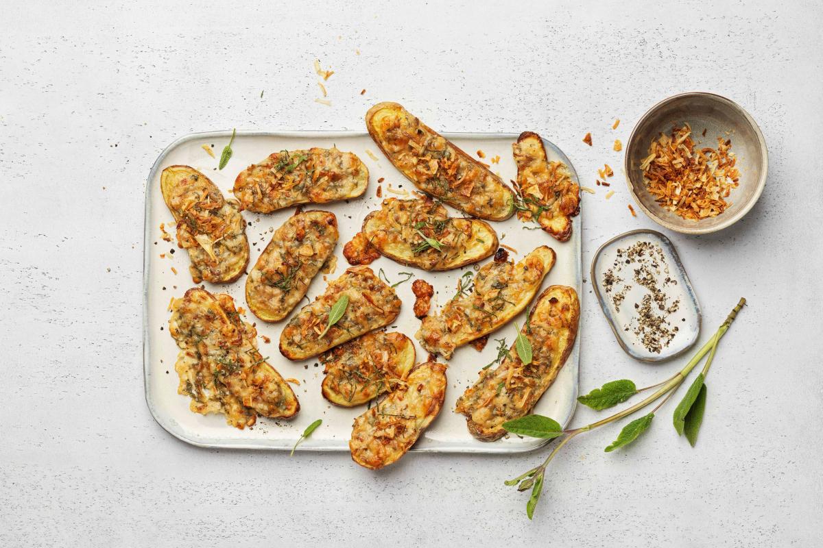 Parmesan-Kartoffeln mit Salbei