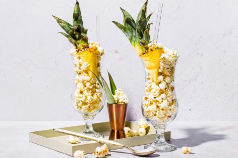Piña Colada-Popcorn