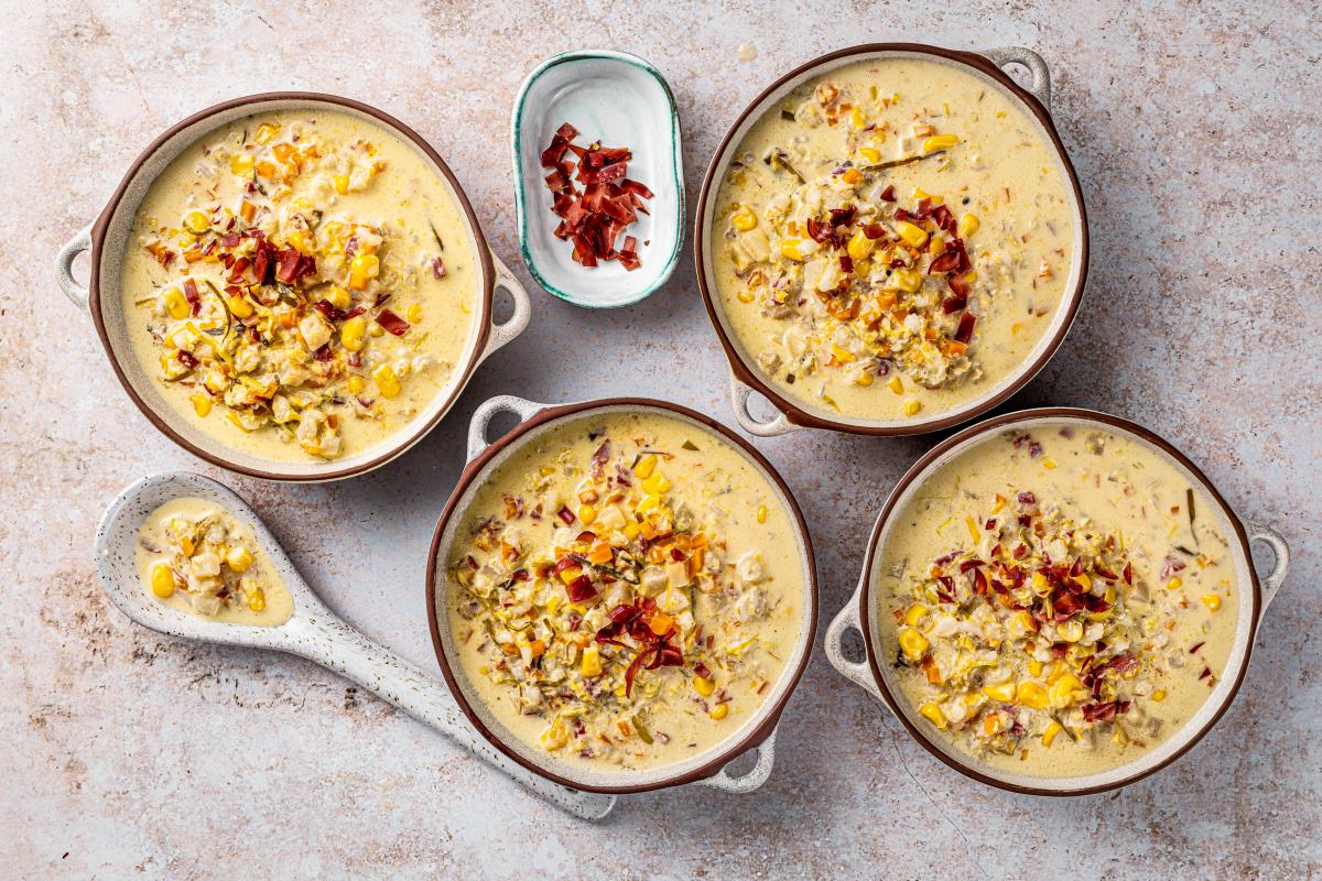 Gersten-Mais-Suppe - Rezepte | fooby.ch