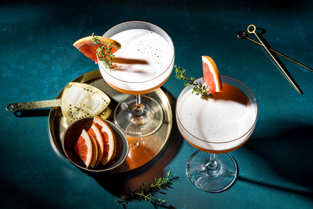 Grapefruit Gin Sour Rezepte fooby.ch