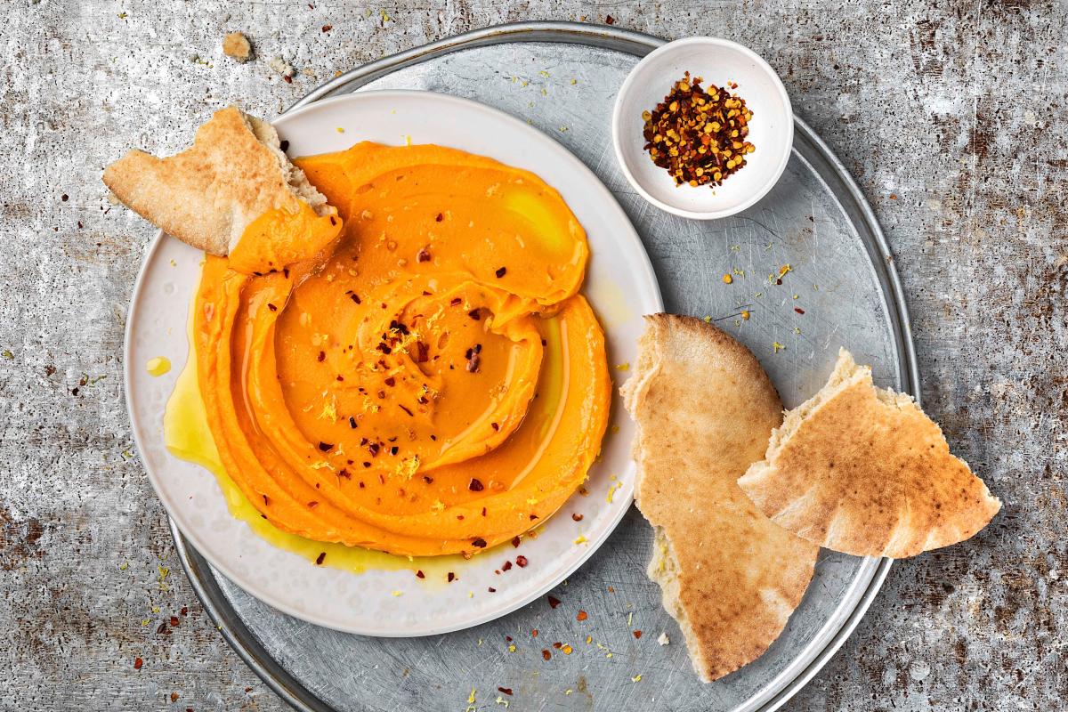 Sweet potato hummus - Recipes | fooby.ch