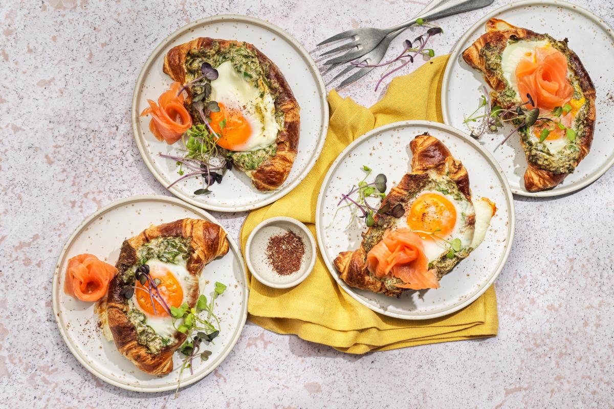 Baked za'atar eggs - Recipes | fooby.ch