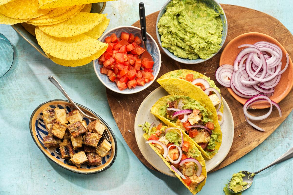 Tacos with barbecued tofu - Recipes | fooby.ch