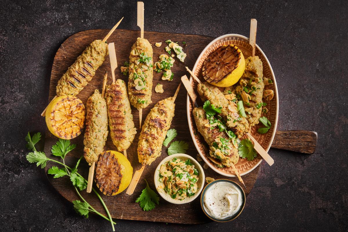 Grilled fish skewers - Recipes | fooby.ch