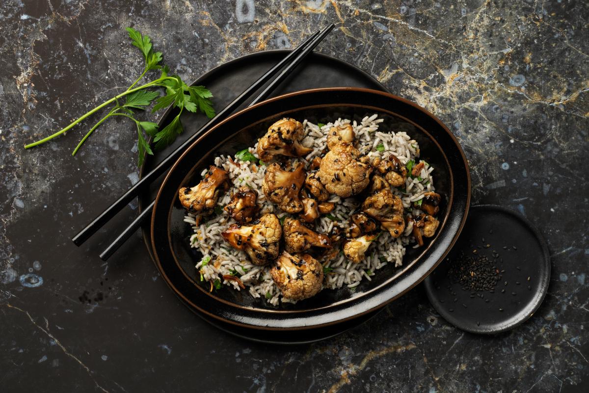 Roasted honey & sesame cauliflower - Recipes | fooby.ch