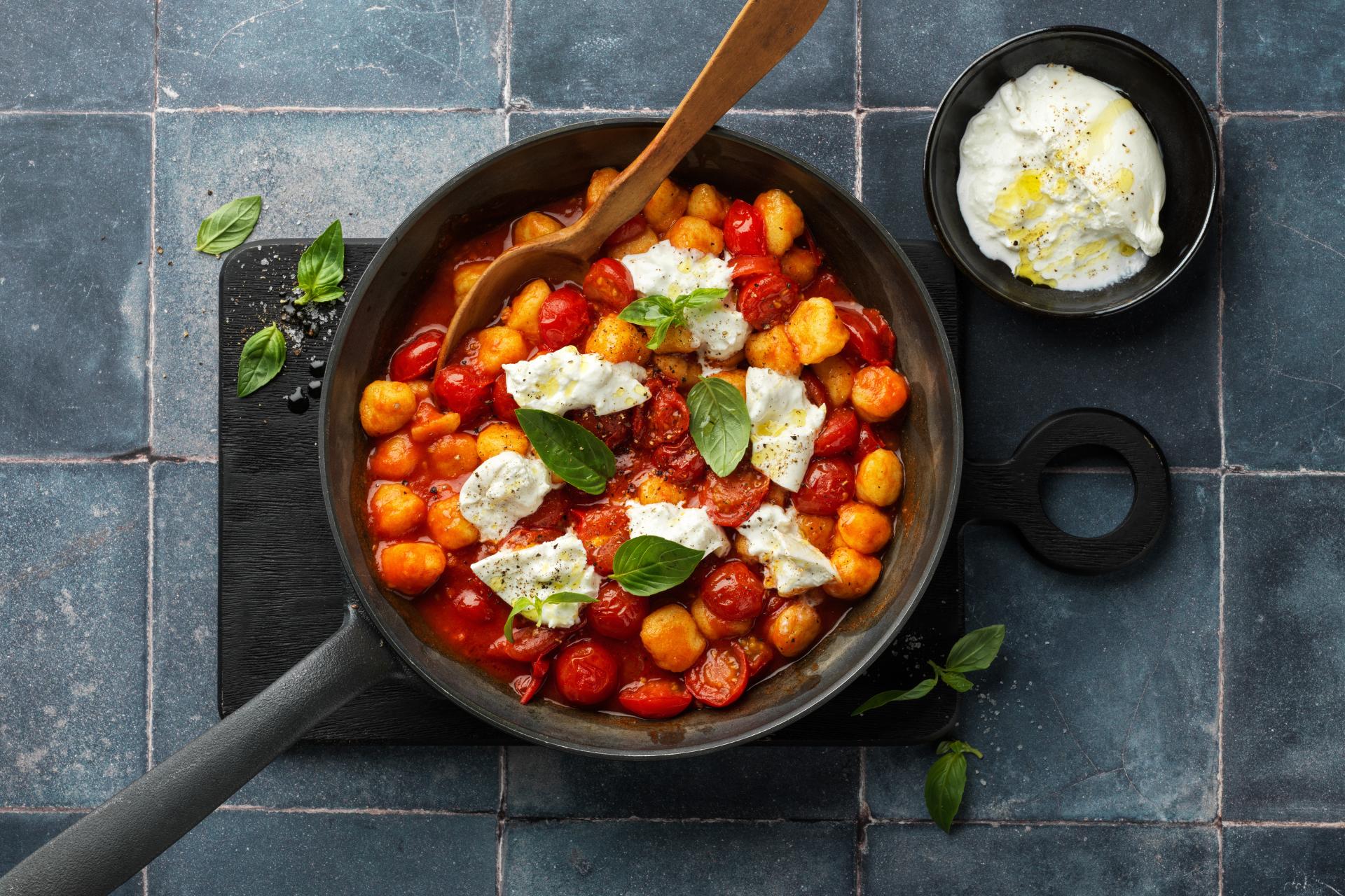 Gnocchi mit Burrata - Rezepte | fooby.ch