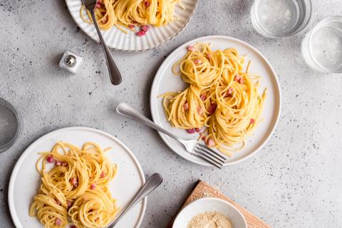 Spaghetti alla Carbonara ohne Gluten