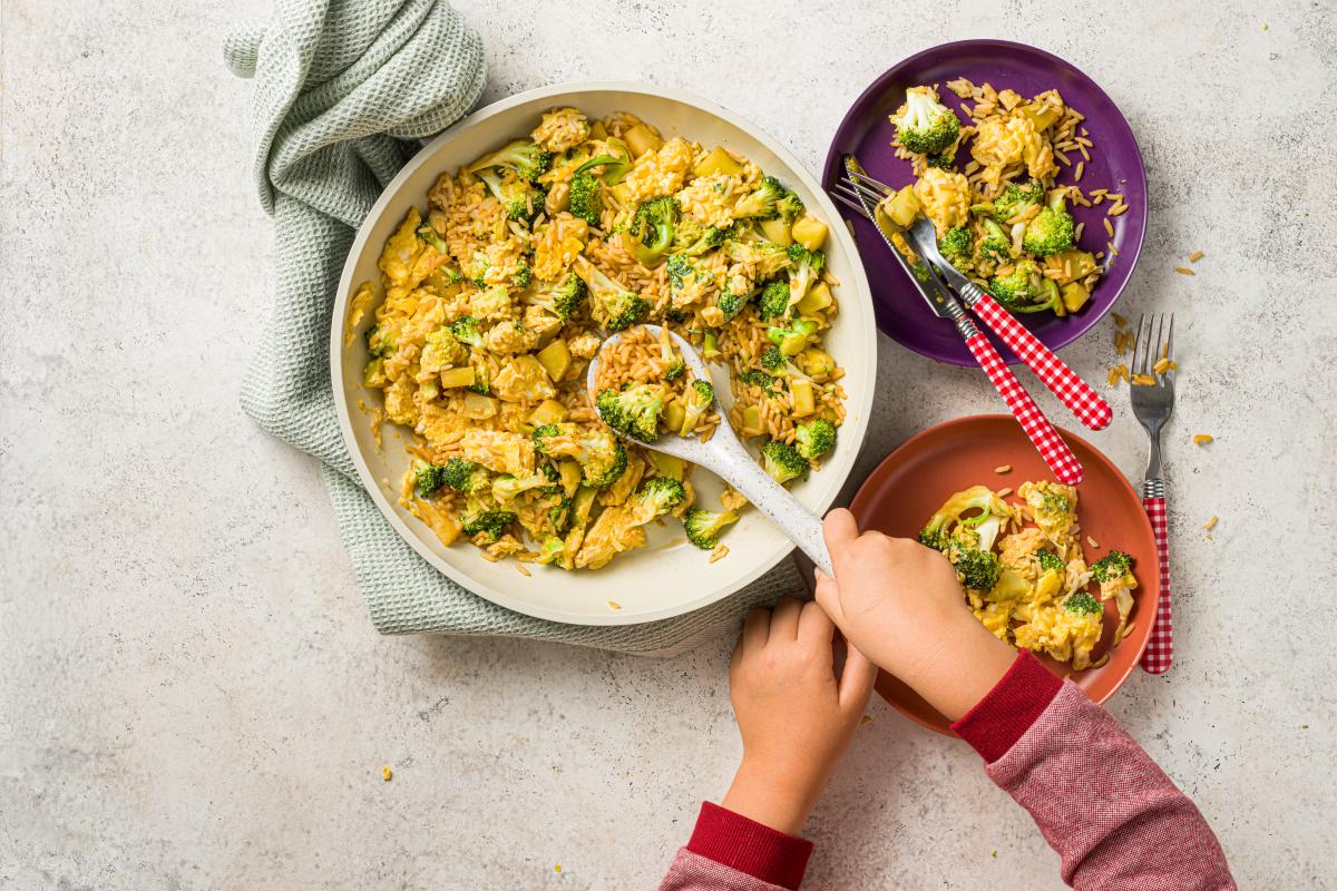 Fried Rice mit Broccoli Rezepte little FOOBY