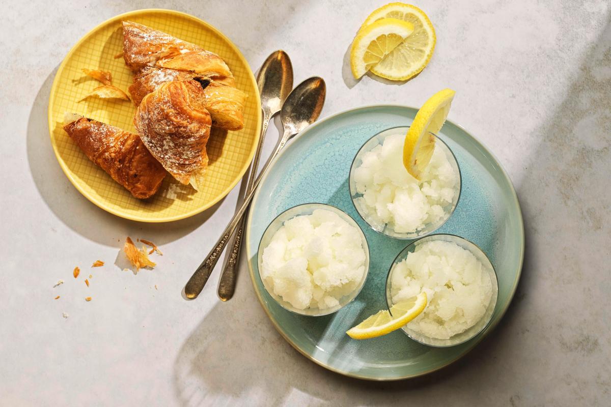 Lemon granita - Recipes | fooby.ch