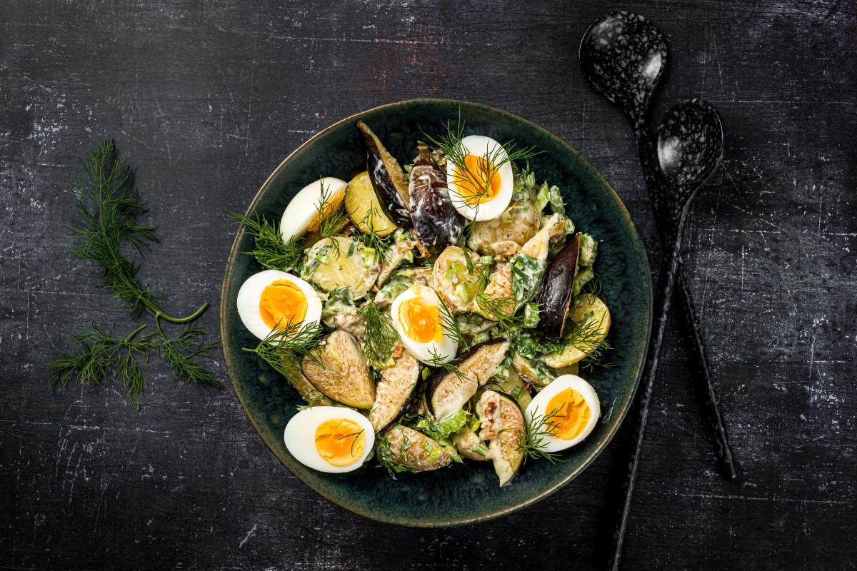 Celery and potato salad