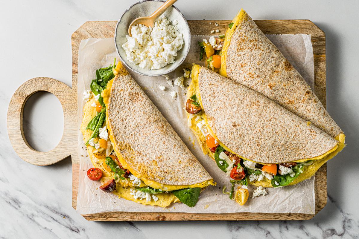 Tortilla omelettes - Recipes | fooby.ch