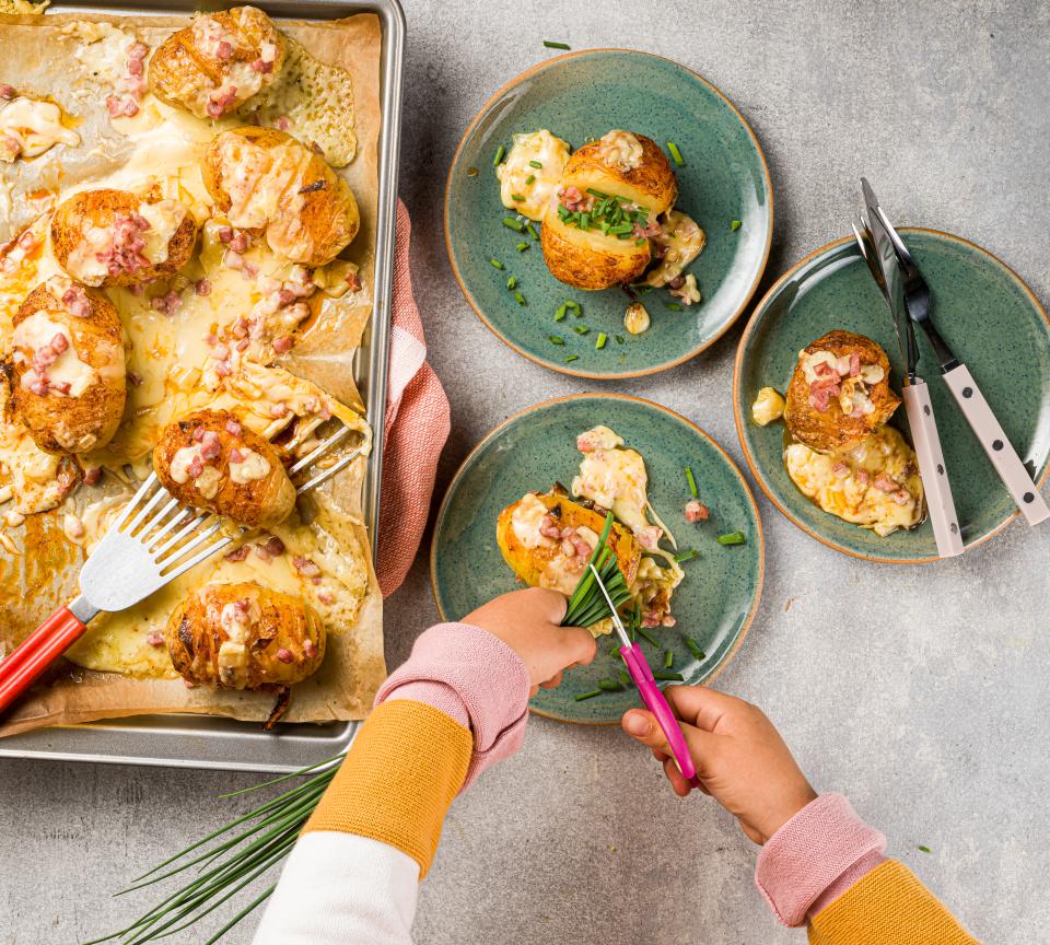 Recette Mini raclette de pommes de terre