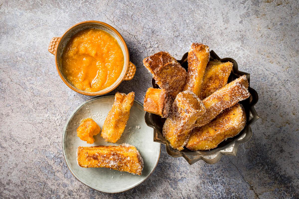 French-Toast mit Kürbispüree - Rezepte | fooby.ch