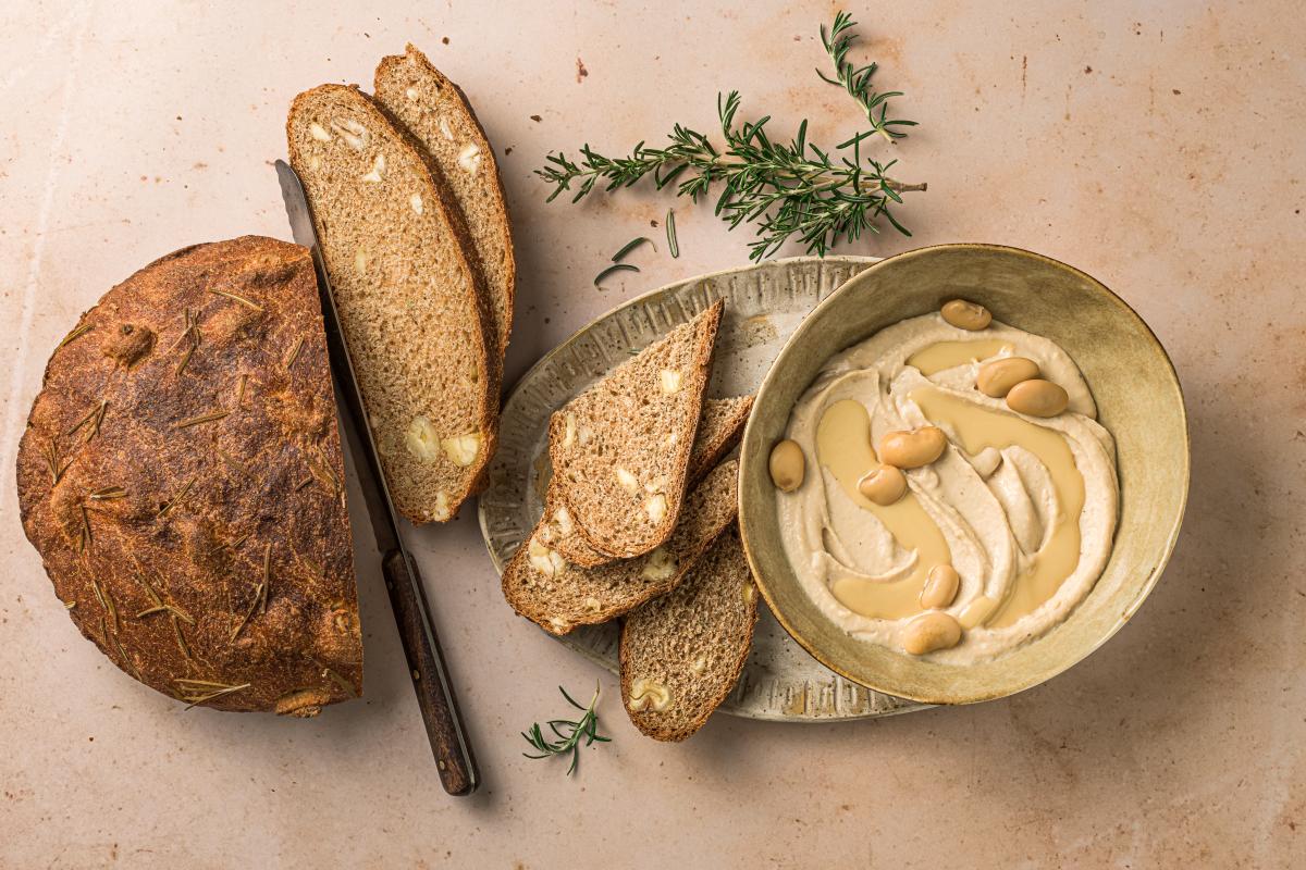 Bohnencreme mit Marronibrot - Rezepte | fooby.ch