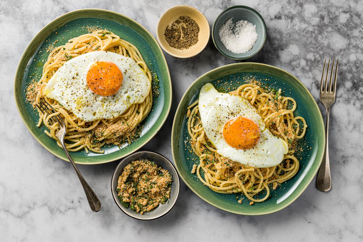 Salerno-style spaghetti - Recipes | fooby.ch
