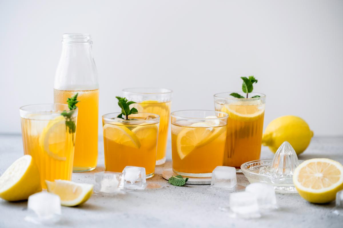 Lemon iced tea - Recipes | fooby.ch