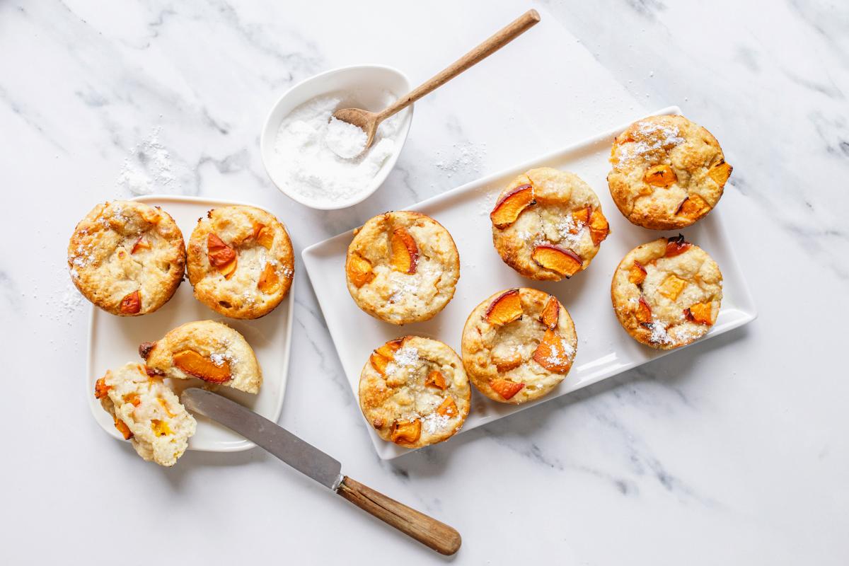 Apricot & banana bread muffins - Recipes | fooby.ch