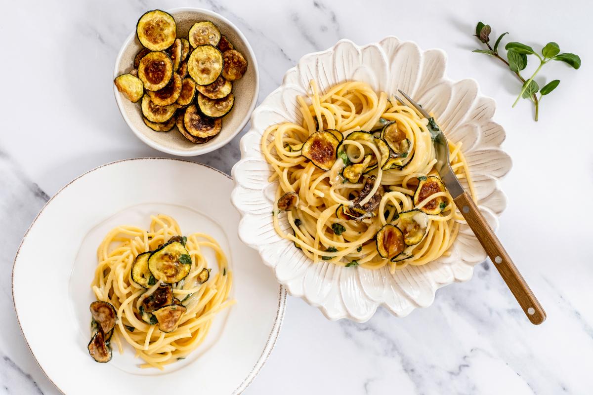 Spaghetti alla nerano - Recipes | fooby.ch