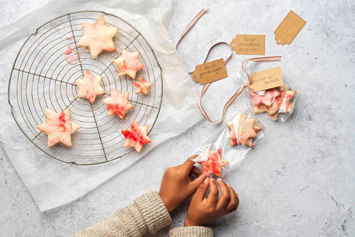 Marble biscuits - Recipes | little FOOBY