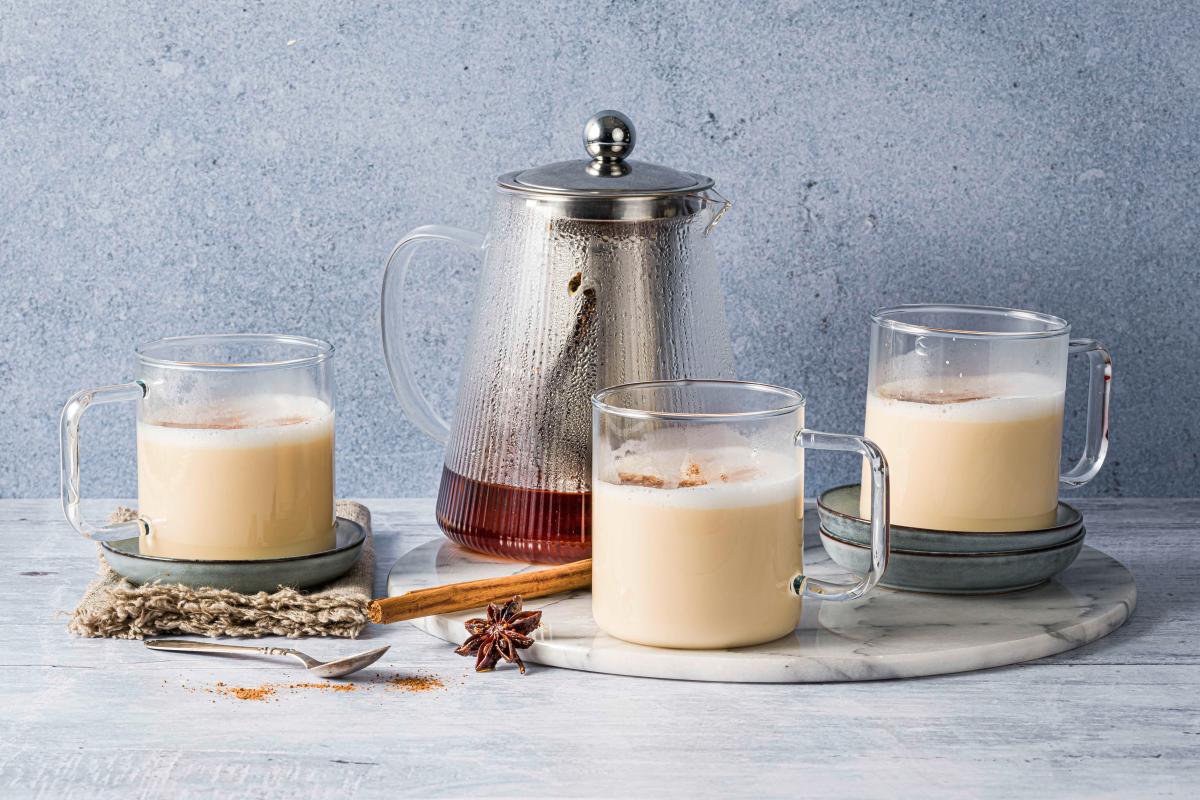 Chai latte with rum - Recipes | fooby.ch