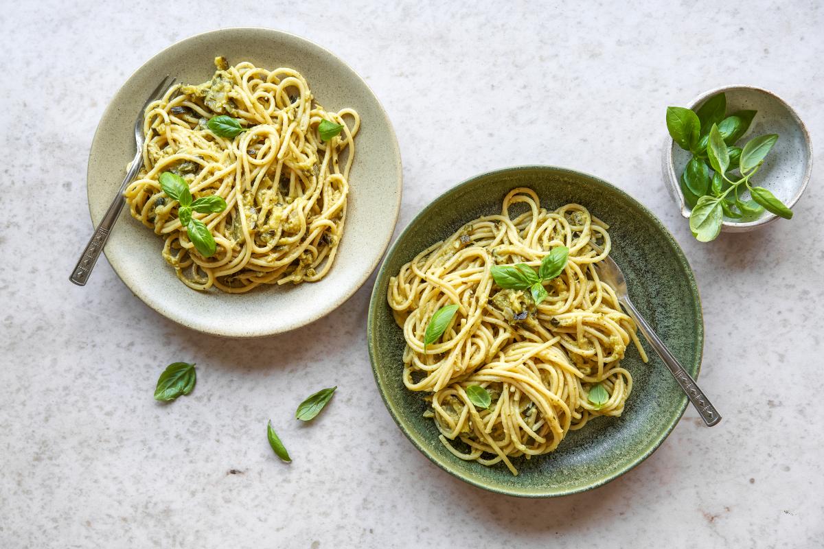 Pasta with courgette sauce - Recipes | fooby.ch