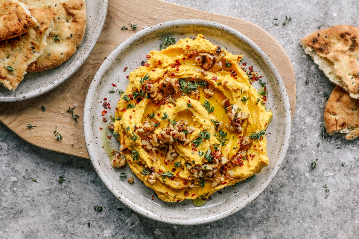 Kürbis-Feta Dip - Rezepte | fooby.ch