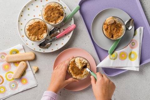 Tiramisù di spekulatius nel bicchiere