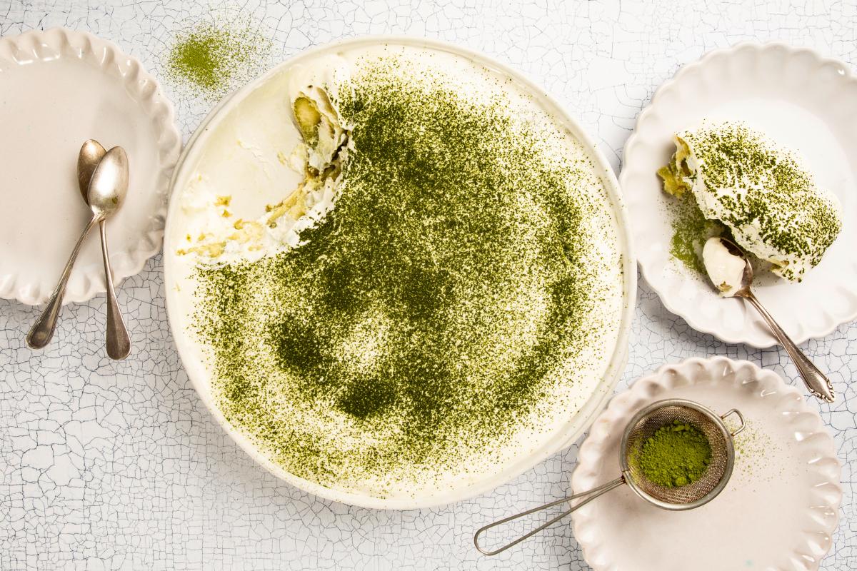 Matcha tiramisu  - Recipes | fooby.ch