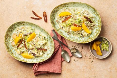 Courgette muesli