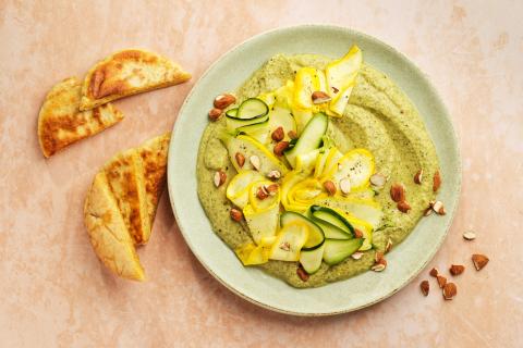 Hummus di zucchine