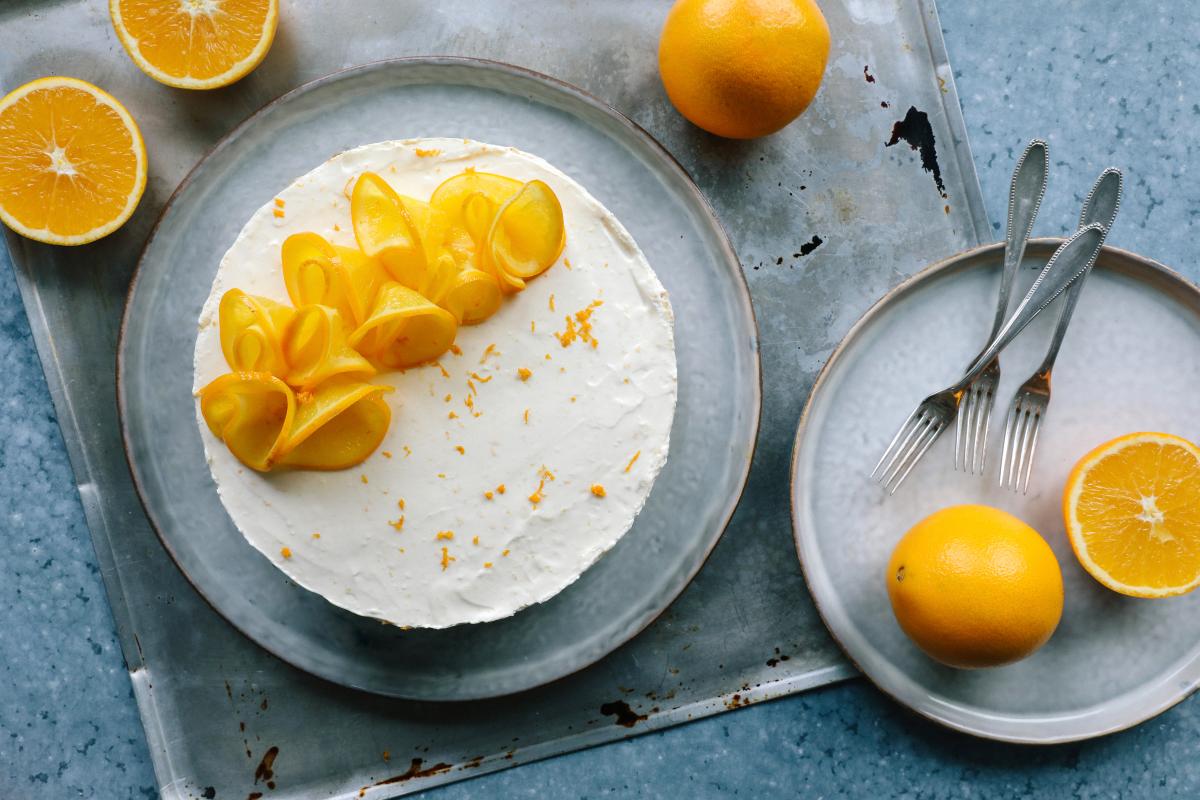 No Bake Orangen-Cheesecake - Rezepte | Fooby.ch