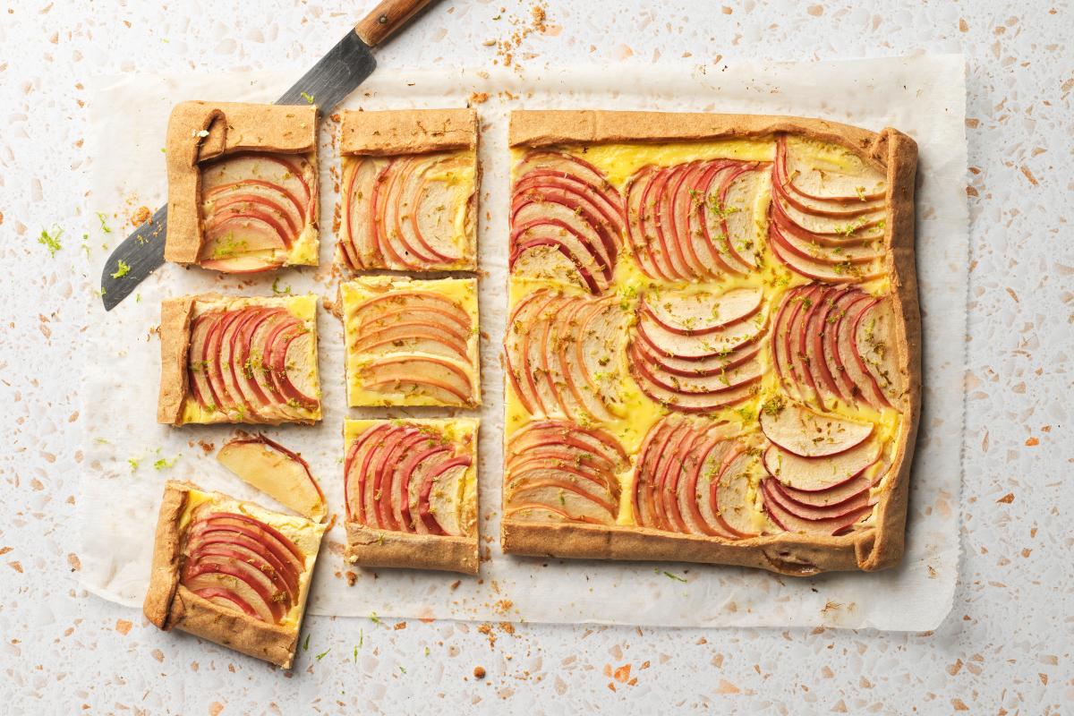 Apple and buckwheat galette - Recipes | fooby.ch