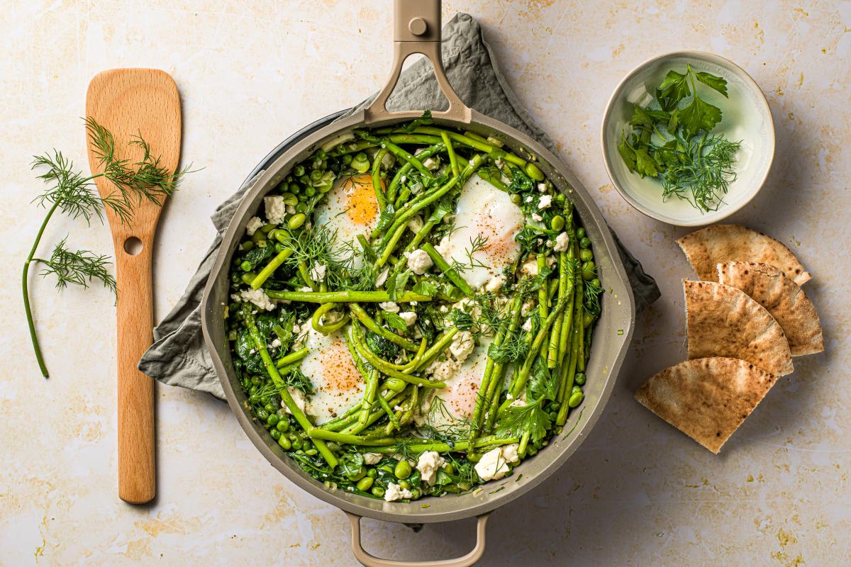 Spring shakshuka - Recipes | fooby.ch