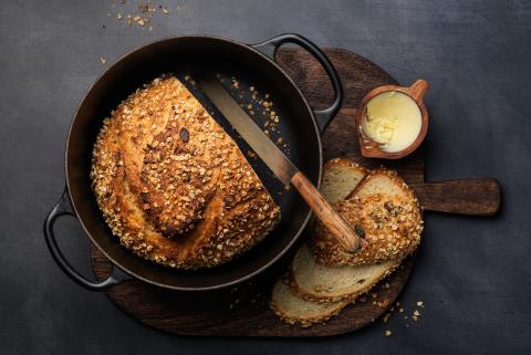 Haferflocken-Brot