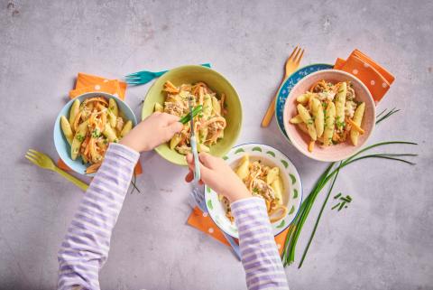 Schupfnudeln mit Hackfleisch