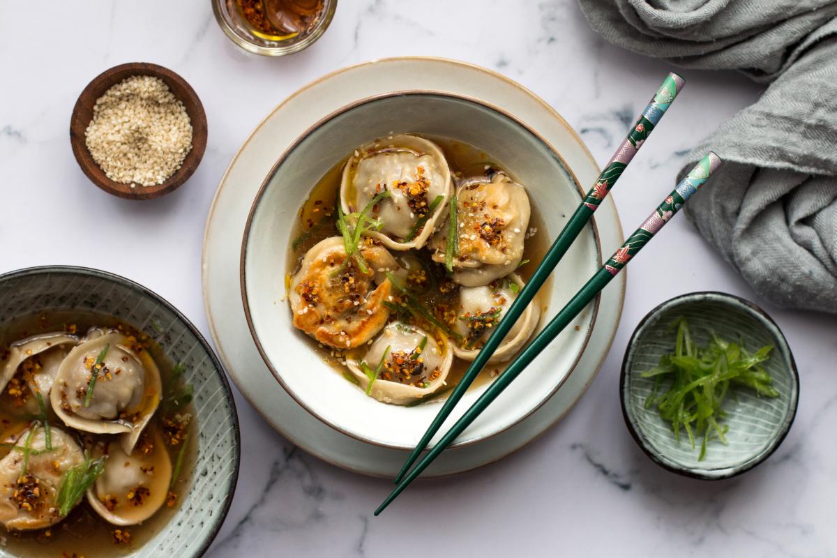 Chicken dumplings - Recipes | fooby.ch