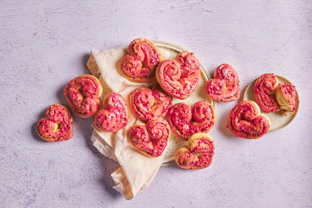Yeast dough hearts - Recipes | fooby.ch