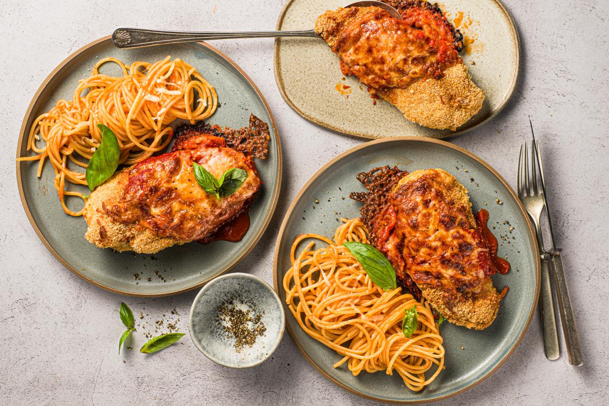 Chicken parmigiana - Recipes | fooby.ch