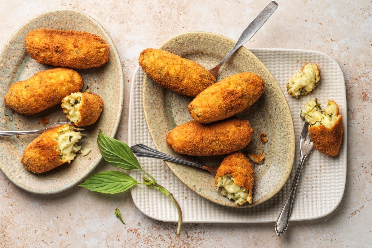 Supplì au basilic - Recette | fooby.ch