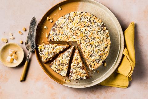 Ingwer-Kuchen mit Schokolade