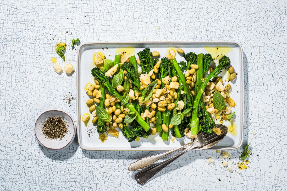 Tenderstem broccoli with Parmesan - Recipes | fooby.ch
