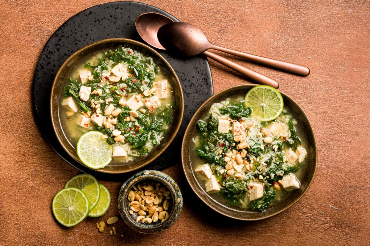Spinach rice soup - Recipes | fooby.ch