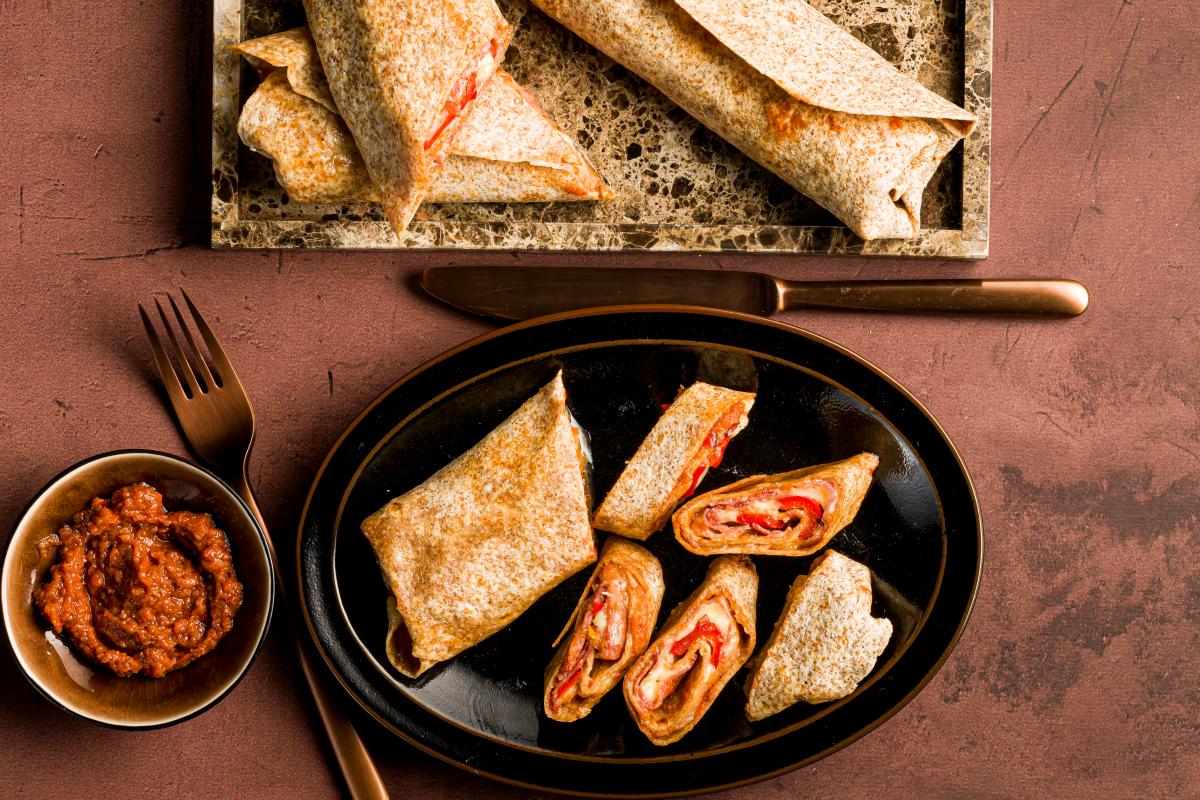 Stromboli wrap - Recipes | fooby.ch