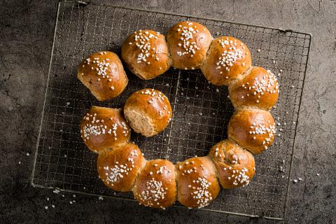 Couronne de petits pains d'épice