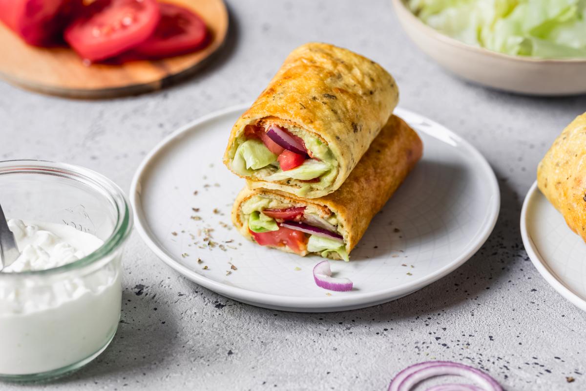 Hüttenkäse-Wraps - Rezepte | fooby.ch