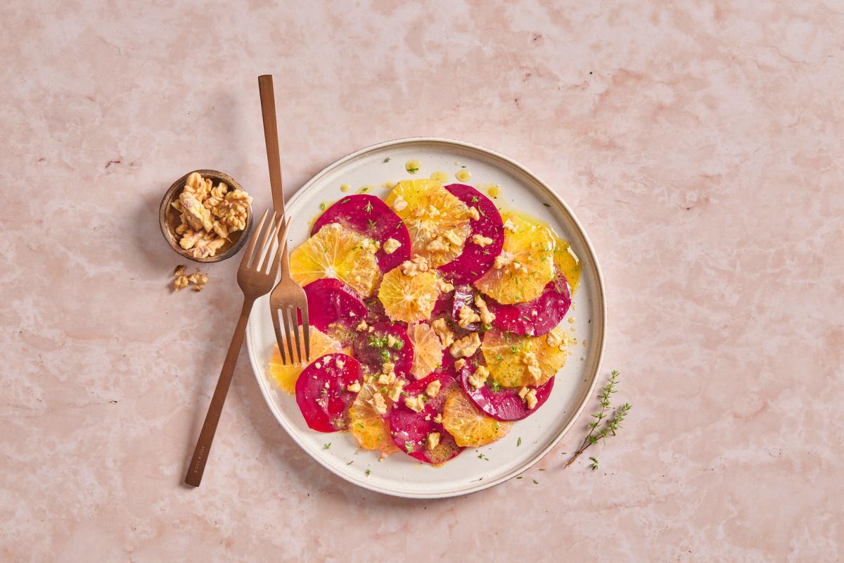 Orange and beetroot carpaccio - Recipes | fooby.ch