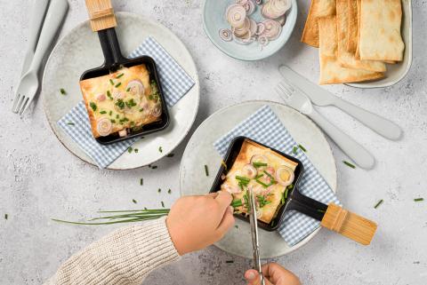 Flammkuchen-Raclette
