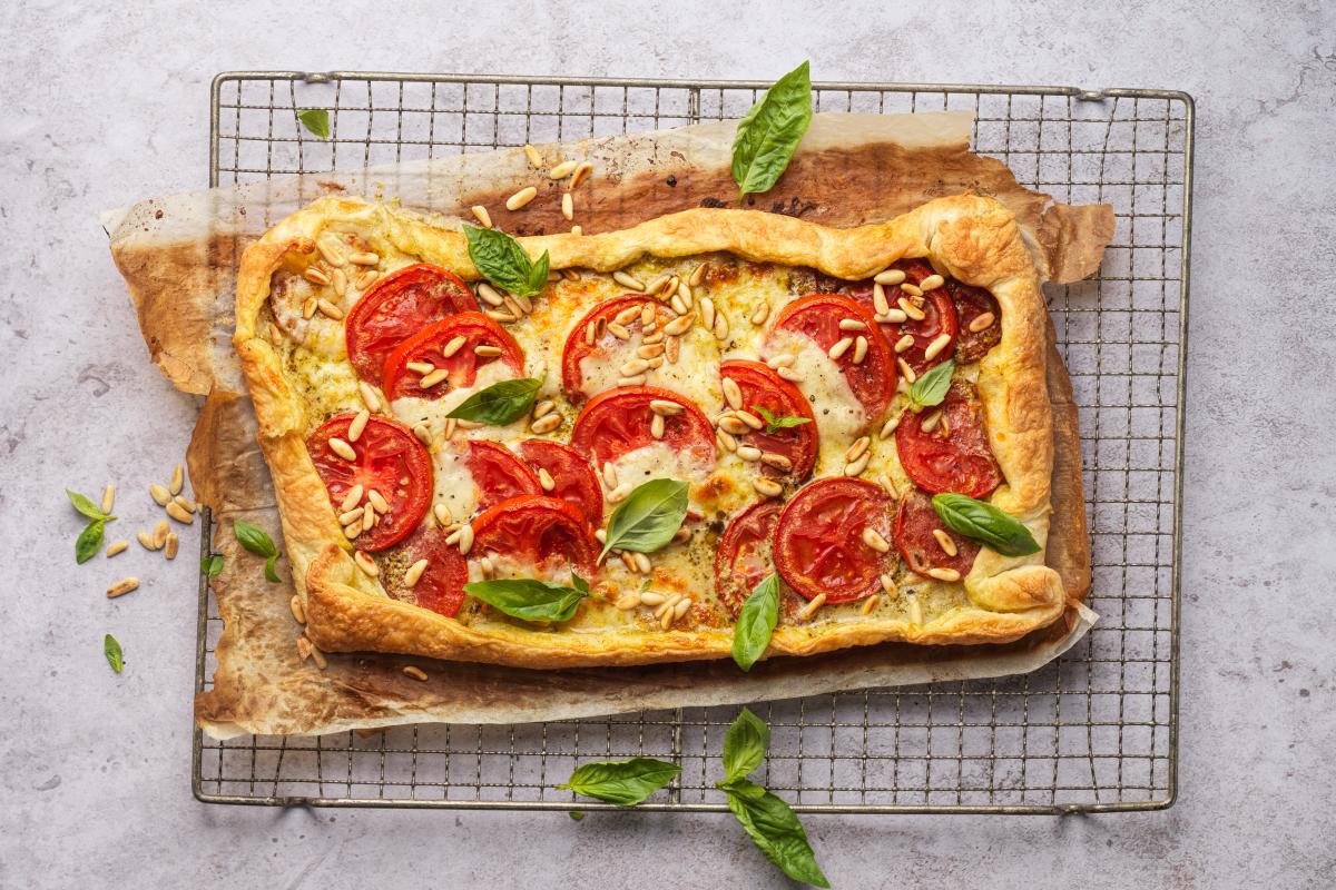 Caprese tart - Recipes | fooby.ch